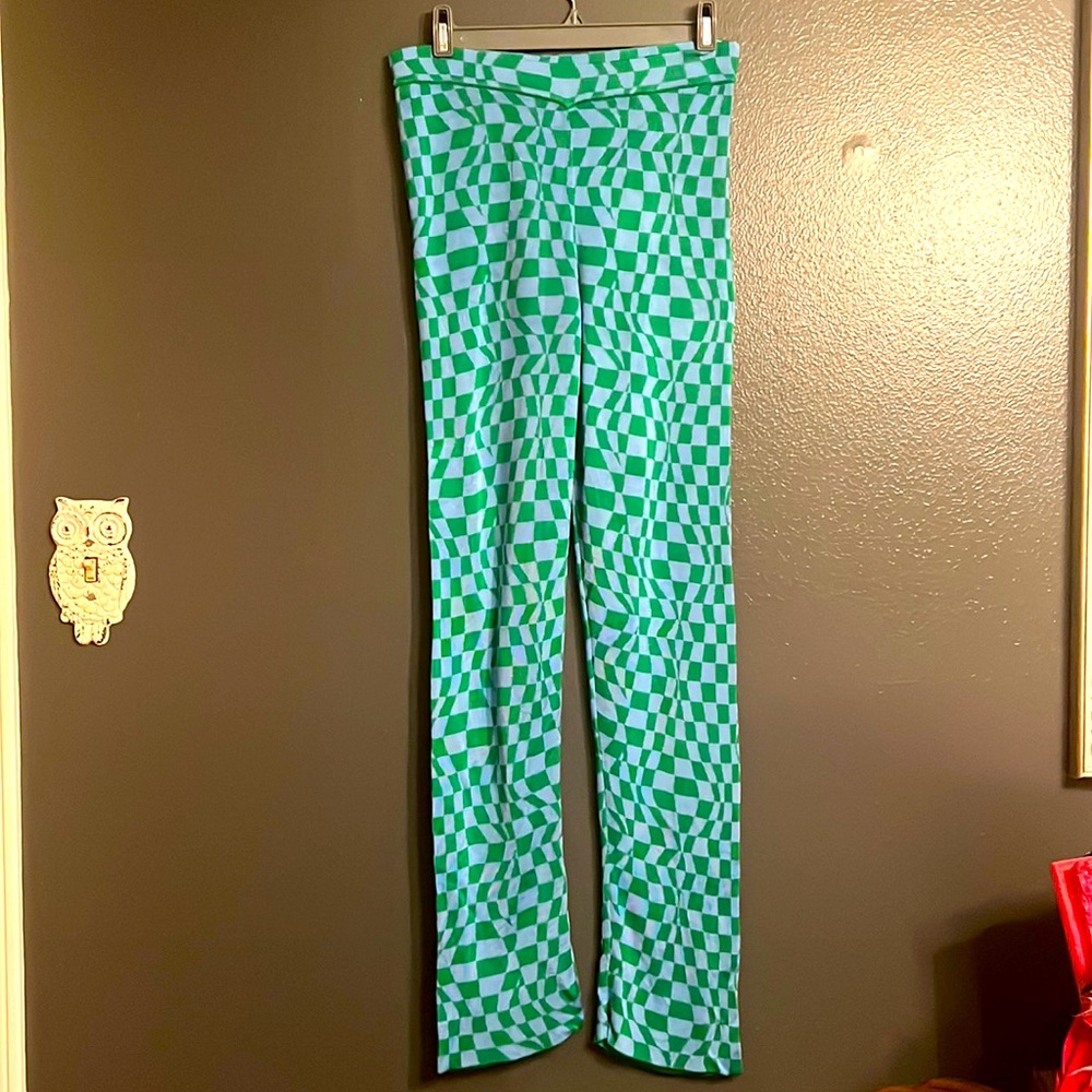 Paloma Wool Blue Green Knit Pant